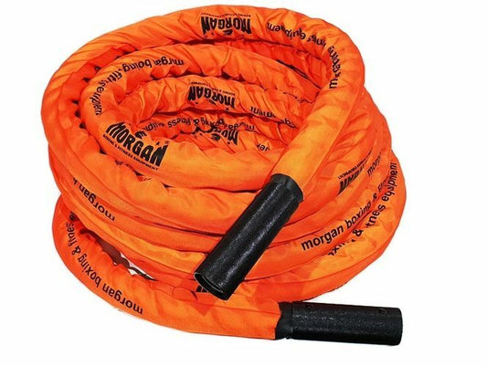 MORGAN 15M X 50MM INDOOR/OUTDOOR STRENGTH BATTLE ROPE