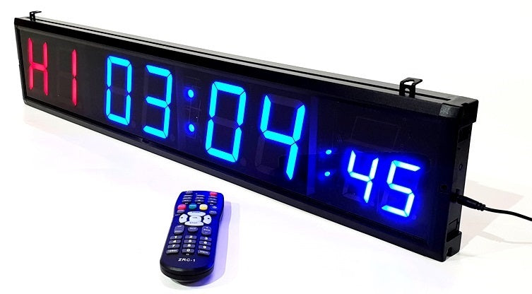 MORGAN 8-DIGIT LED CROSS FUNCTIONAL FITNESS TIMER