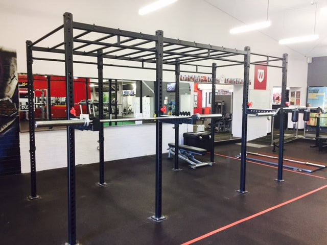 3-CELL MORGAN CROSS FUNCTIONAL FITNESS FREESTANDING SUPER RIG