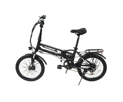 Phoenix 20 Inch Electric Bike Folding Urban Bicycle eBike Removable Battery