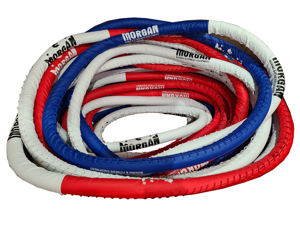 MORGAN ELITE 5M X 5M BOXING ROPES SET
