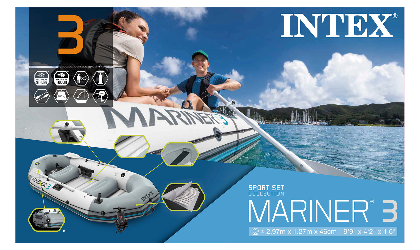Intex Mariner 3 Boat Set