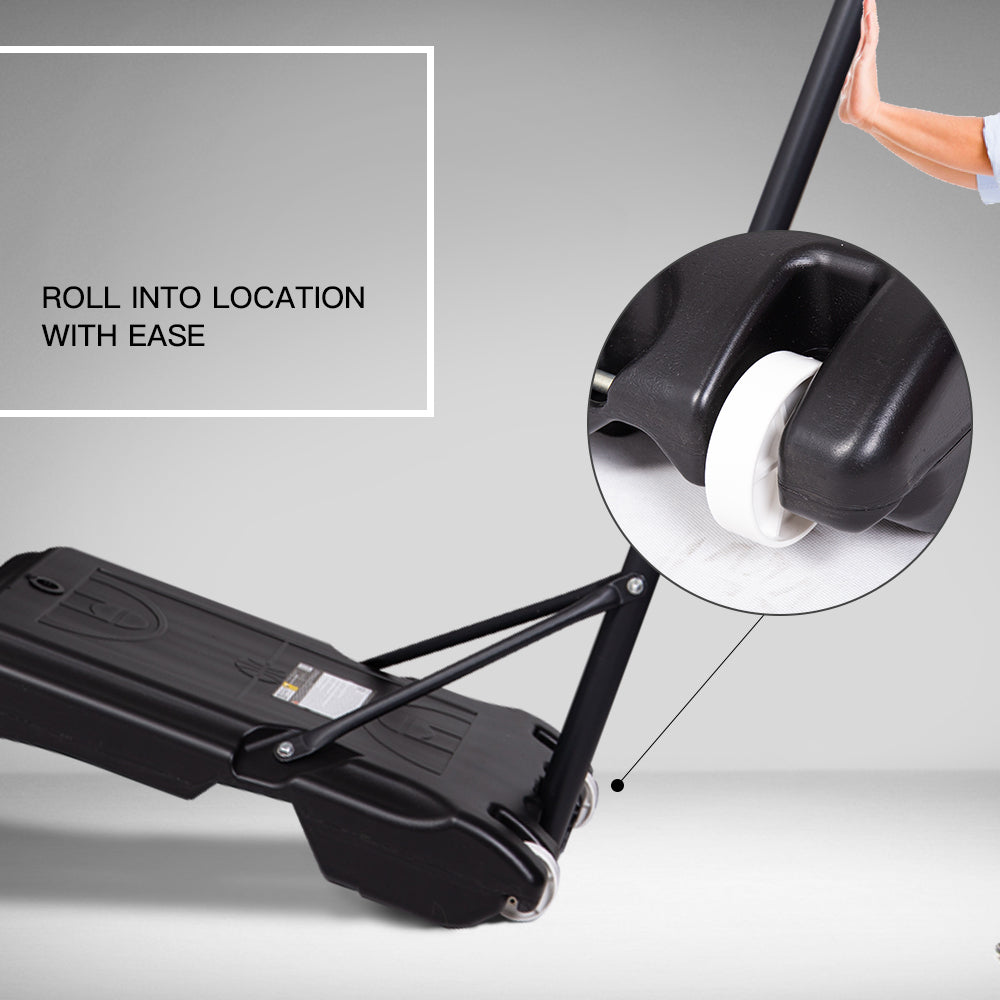 Dr. Dunk Adjustable Basketball Stand System Kids Hoop Portable Height Rim Ring