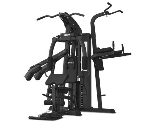 CORTEX GS7 Multi Station Home Gym with Power Rack & Squat Station + 98kg Weight Stack Package