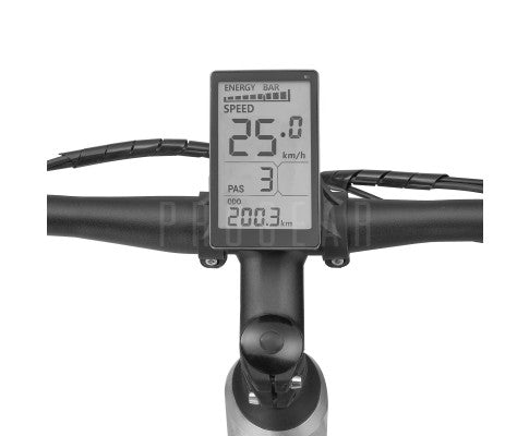 Progear Bikes E-Sierra Hybrid E-Bike Mens 700c*18" in Shadow