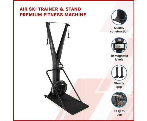 Air Ski Trainer & Stand Premium Fitness Machine