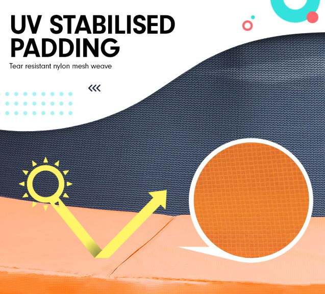 Kahuna 14ft Outdoor Trampoline Kids Children With Safety Enclosure Pad Mat Ladder Basketball Hoop Set - Orange