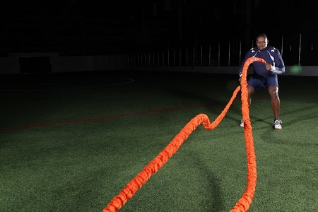 MORGAN 15M X 50MM INDOOR/OUTDOOR STRENGTH BATTLE ROPE
