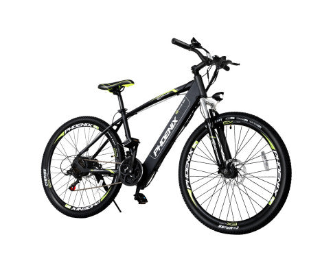 Phoenix 27.5 Inch Electric Bike Mountain Bicycle eBike Built-in Battery