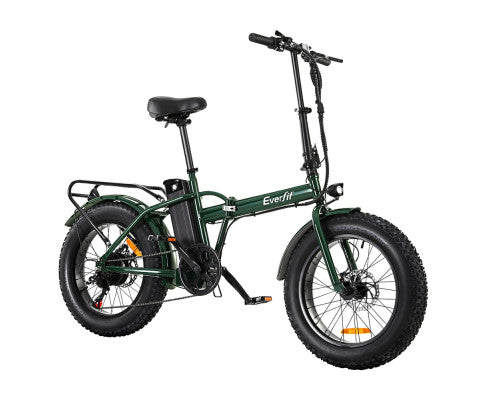 Everfit 20 Inch Folding Electric Bike Urban City Bicycle eBike Rechargeable