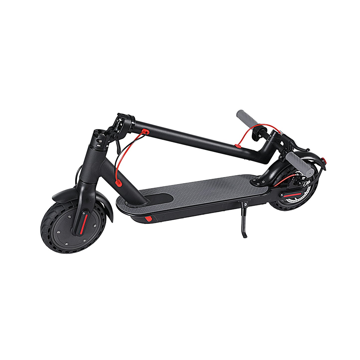 Electric Scooter 500W 25KM/H Folding Portable Riding For Adults Commuter Black