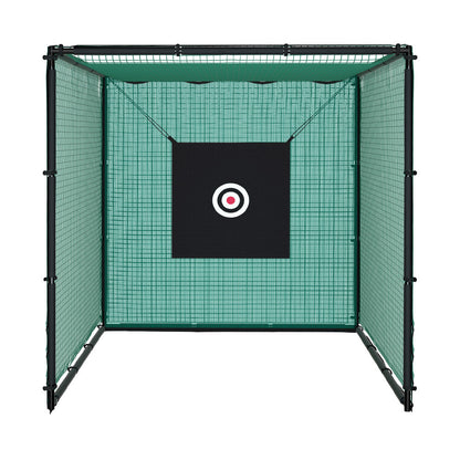 Everfit 3m Golf Practice Net Hitting Cage with Steel Frame Baseball Training
