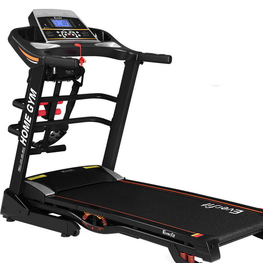 Everfit Treadmill Electric Home Gym Fitness Excercise Machine w/ Massager 450mm