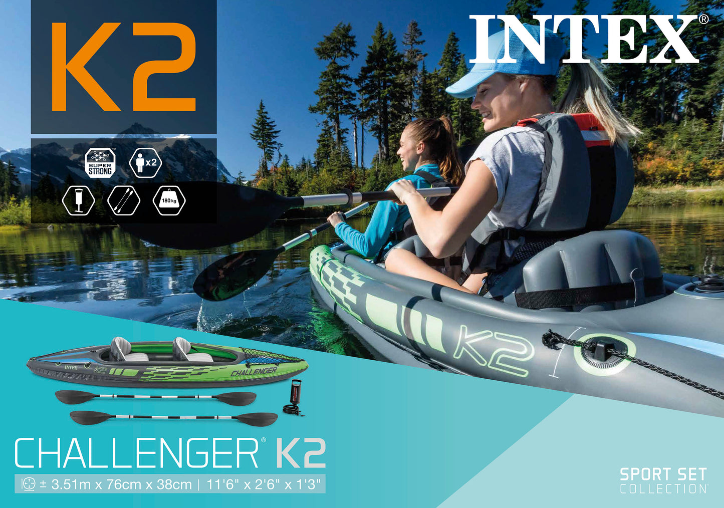 Intex Challenger K2 Kayak