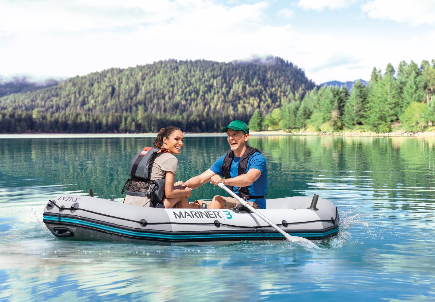 Intex Mariner 3 Boat Set