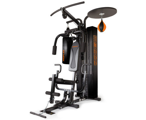 PROFLEX Multi Station Multifunction Exercise Home Gym Weight Bench Press Boxing Equipment