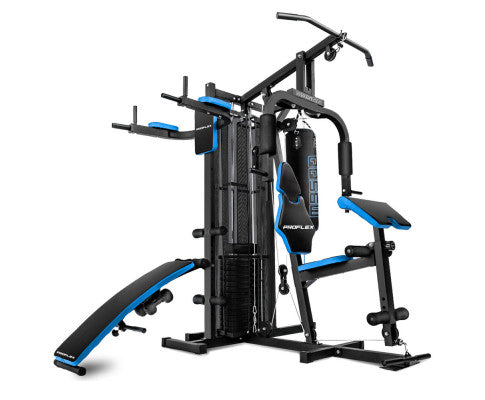 PROFLEX Multifunction Weight Training Exercise Machine Home Gym Workout Equipment Bench Press