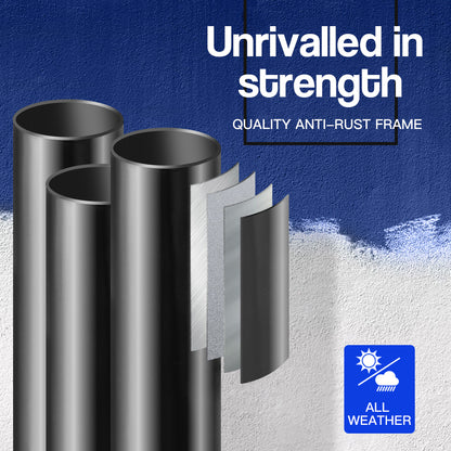 Dr. Dunk Adjustable Basketball Stand System Kids Hoop Portable Height Rim Ring