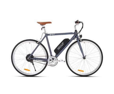 VALK Electric Bike Commuter Bicycle e-bike Lithium Battery eBike Fixed Powered