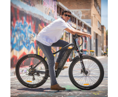 VALK Electric Bike eBike Motorized Bicycle Mountain Battery eMTB 36V 250W 27.5Inch
