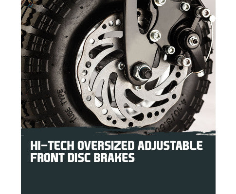 BULLET Stealth 1-6 1000W Electric Scooter 48V - Turbo w/ LED for Adult/Child