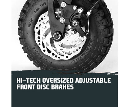 BULLET RPZ1600 Series 1000W Electric Scooter 48V - Turbo w/ LED for Adults/Child