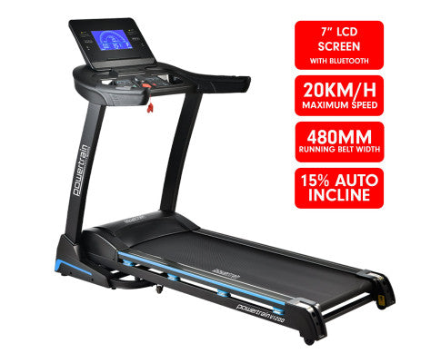 Powertrain V1200 Treadmill with Shock-Absorbing System