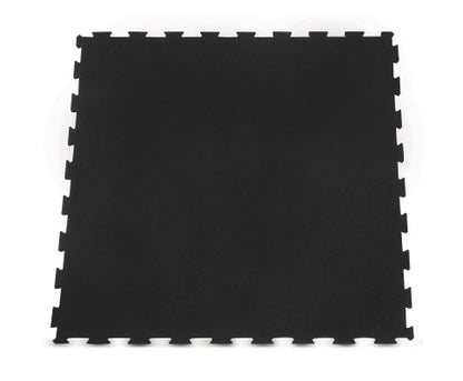 CORTEX 10mm Commercial Interlocking Rubber Gym Tile Mat (1m x 1m) - Set of 36