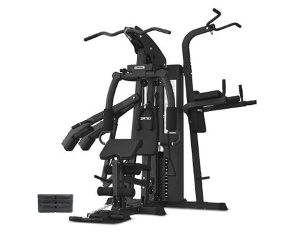 CORTEX GS7 Multi Station Home Gym with Power Rack & Squat Station + 98kg Weight Stack Package