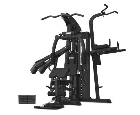 CORTEX GS7 Multi Station Home Gym with Power Rack & Squat Station + 98kg Weight Stack Package