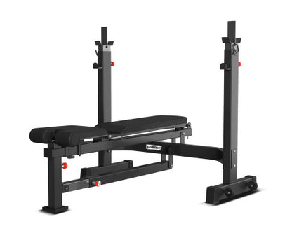 CORTEX MF410 MultiFunction Bench Press + 100kg Olympic Tri-Grip Weight Plate & Barbell Package