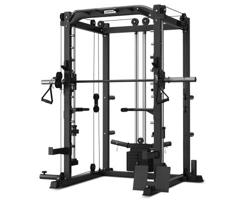 CORTEX SM20 Smith Station with 100kg Olympic Tri-Grip Weight, Bar and Bench Set