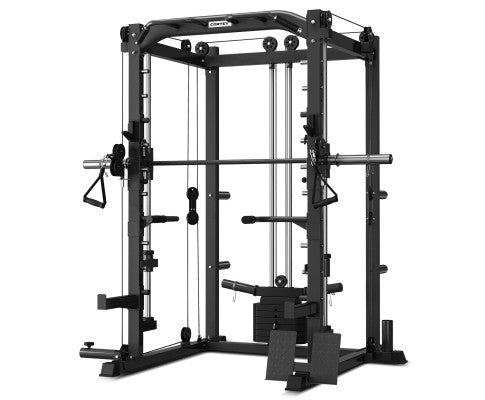 CORTEX SM20 Smith Station with 130kg Olympic Bumper (V2) Weight, Bar and Bench Set