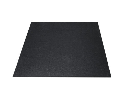 CORTEX 10mm Commercial Bevelled Edge Rubber Gym Tile Mat (1m x 1m) - Set of 25