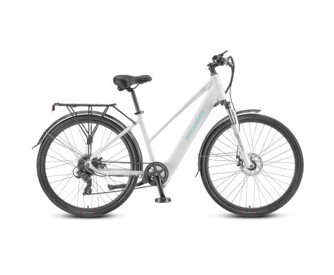 Progear Bikes E-Sierra Hybrid E-Bike Ladies 700c*17" in Whisper White