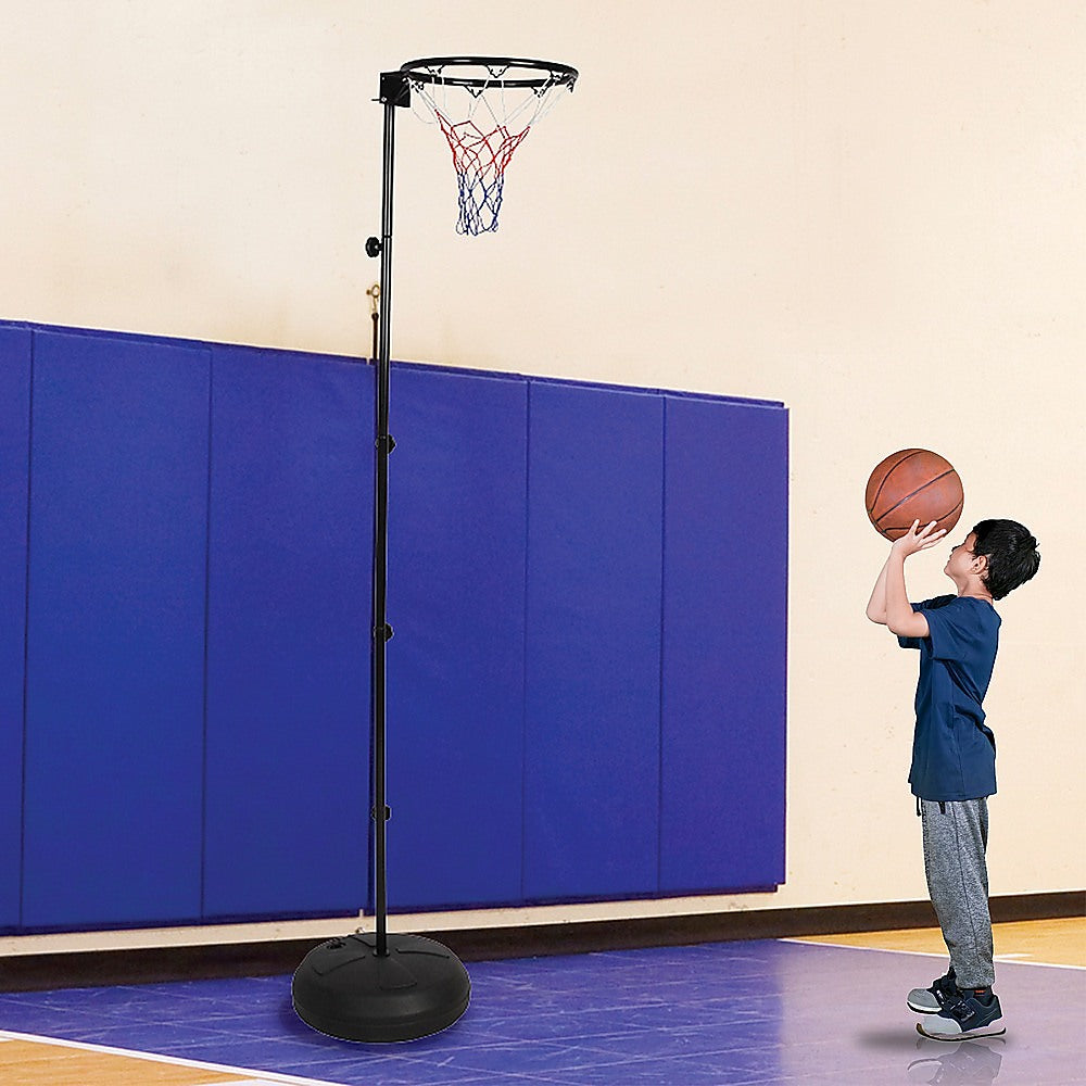 Netball Ring with Stand Portable Pole Height Adjustable – The Sports Shed