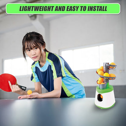 Table Tennis Pong Robot Automatic Ball Launcher Training Machine