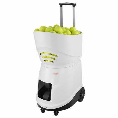 VEVOR Tennis Ball Machine Automatic Portable Ball Launcher Training Practice 4V3